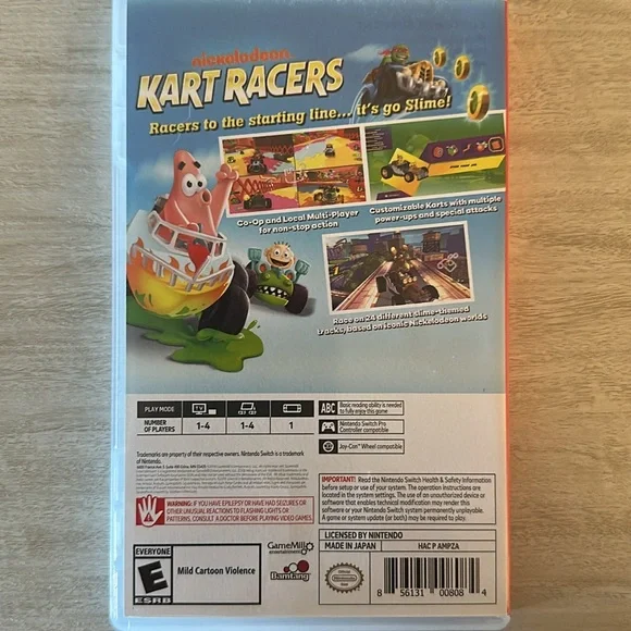 Nickelodeon Kart Racers Nintendo Switch Game - Picture 2 of 3